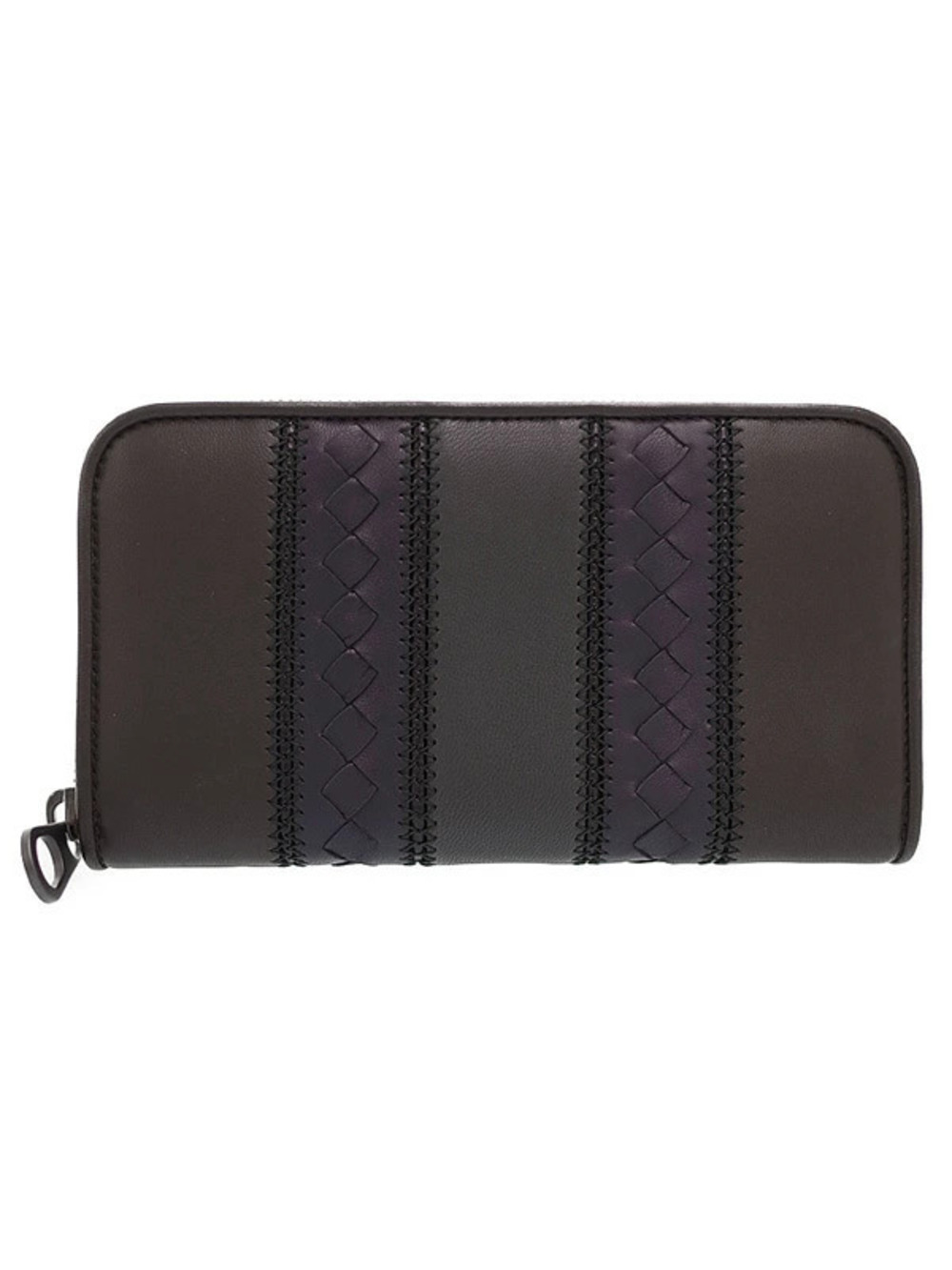 Bottega Veneta Round Zipper Long Wallet